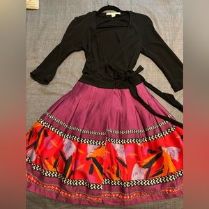 DVF jewel dress size 6